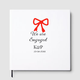 Libro De Visitas Nos comprometemos agregar nombre letra lazo rojo t