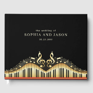 Libro De Visitas Notas musicales y Clef