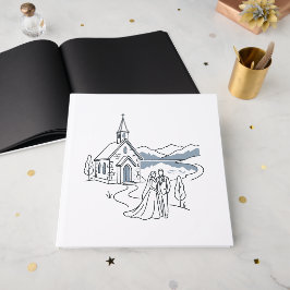 Libro De Visitas Novia y Novio del Lago de Chapel Mountain