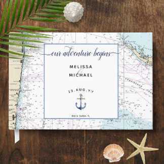 Libro De Visitas ⚓️ nuestra aventura comienza Boda Náutico de Flori