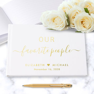 Libro De Visitas Nuestra Gente Favorita Foto Boda Blanca