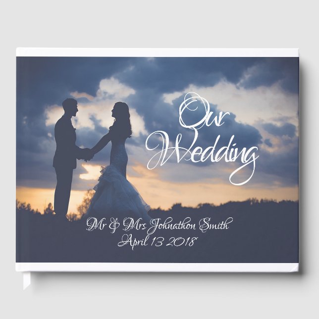 Libro De Visitas Nuestro Boda (Anverso)