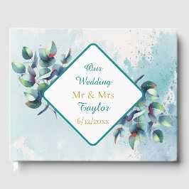 Libro De Visitas Nuestro Boda | Eucalyptus Verdor Botánico