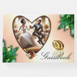 Libro De Visitas Nuestro Día de la Boda Bliss Elegante