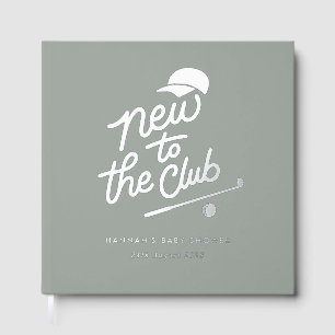 Libro De Visitas Nuevo en el Club Golf Baby Shower