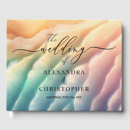 Libro De Visitas Océano rosa Playa fina sol verano