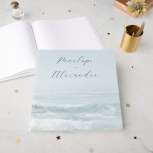 Libro De Visitas Olas Azules Pacíficas del Océano