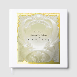 Libro De Visitas Opulent Gold Motif Atelier