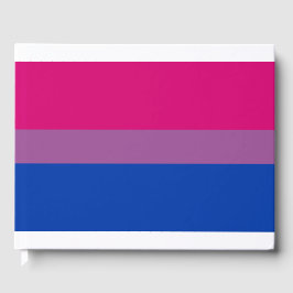 Libro De Visitas Orgullo bisexual (Bandera Bi)