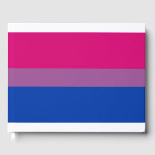 Libro De Visitas Orgullo bisexual (Bandera Bi)