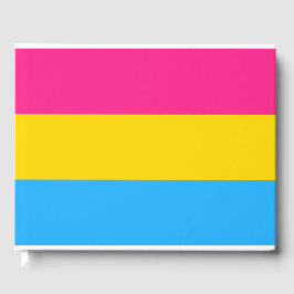 Libro De Visitas Orgullo Pansexual (Bandera Pan)
