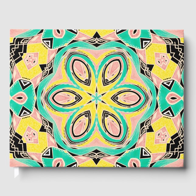 Libro De Visitas Ornamento retro (Anverso)