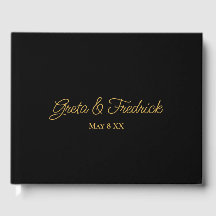 Oro negro Minimalista simple y sin tiempo