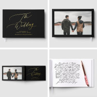 ORO REAL | Boda de fotografía de caligrafía modern