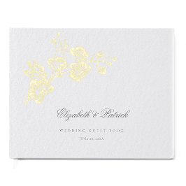 Libro De Visitas Orquídea Vos Boda formal moderno