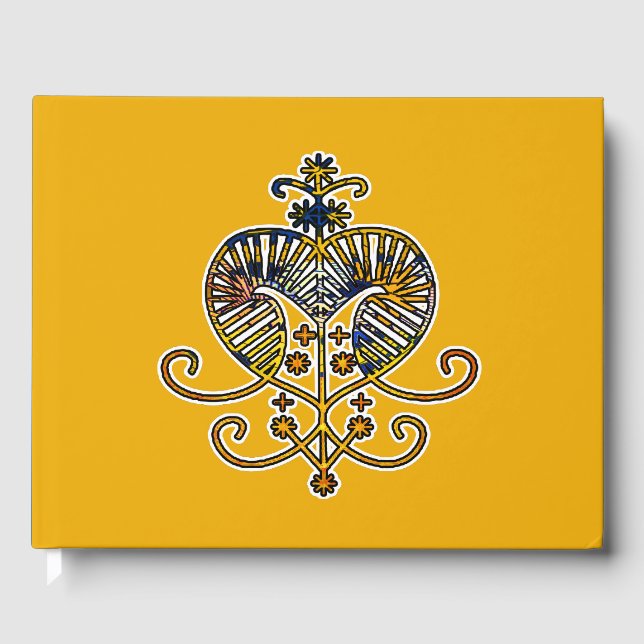 Libro De Visitas Oshun Goddess Veve Sigil (Anverso)