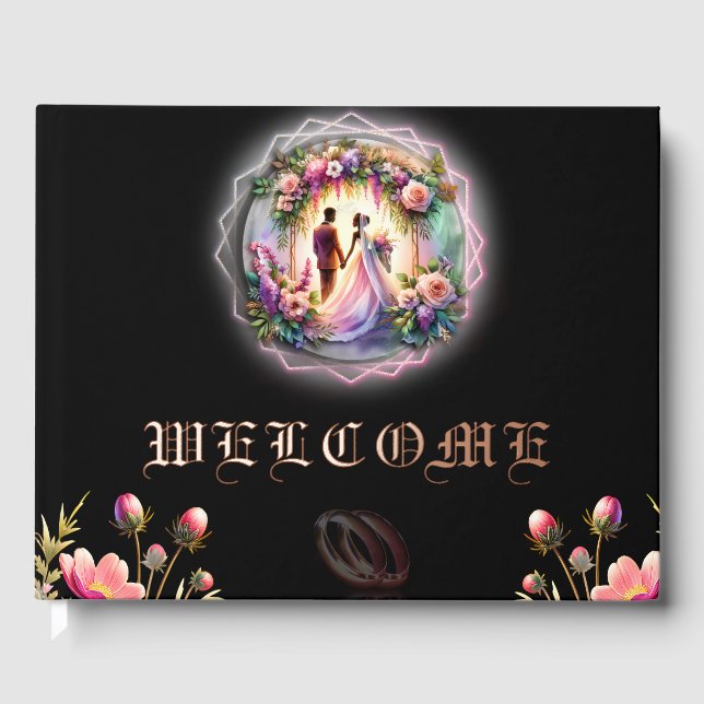 Libro De Visitas Our Love Shine Brighter Than The Moon  (Anverso)