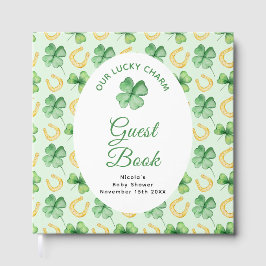 Libro De Visitas Our Lucky Charm St Patrick's Baby Shower