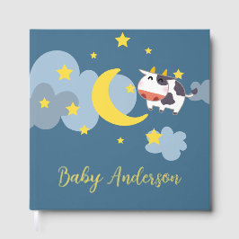 Libro De Visitas Over the Moon Baby Shower