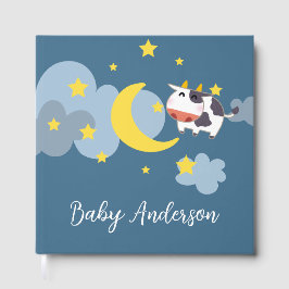 Libro De Visitas Over the Moon Baby Shower