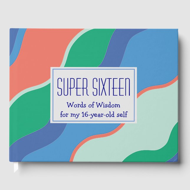 Libro De Visitas Palabras de sabiduría SUPER 16 (Anverso)