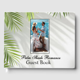 Libro De Visitas Palm Shadows Romance & Sea Boda