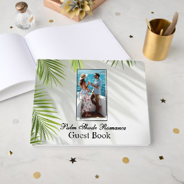 Libro De Visitas Palm Shadows Romance & Sea Boda