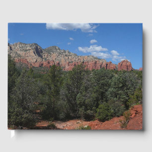 Libro De Visitas Panorama de rocas rojas en Sedona Arizona