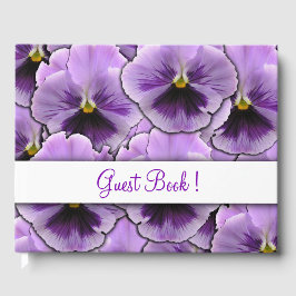 Libro De Visitas Pansy Guest Book