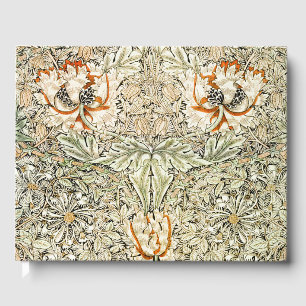 Libro De Visitas Papel pintado floral de madreselva de William Morr