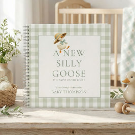 Libro de visitas para baby shower de Silly Goose S