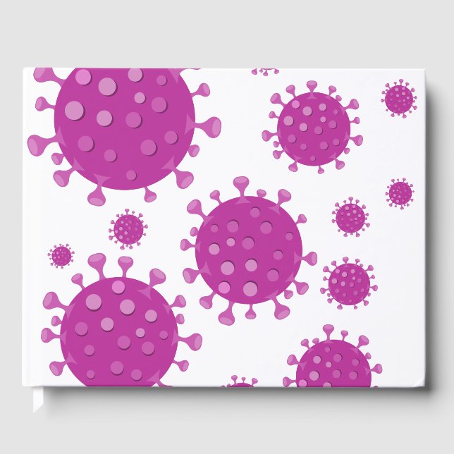 Libro De Visitas Partícula viral púrpura (Anverso)