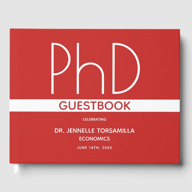 Libro De Visitas Partido de Graduación de Doctorado (Anverso)