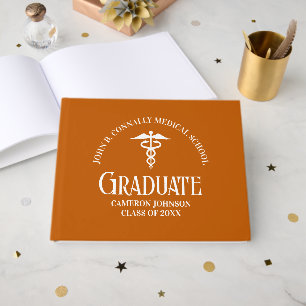 Libro De Visitas Partido de Graduación de Escuela Médica Naranja pe