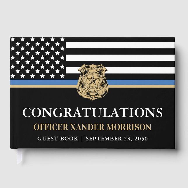 Libro De Visitas Partido de Graduación de Oficiales de Policía (Anverso)