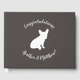 Libro De Visitas Partido temático francés del Bulldog - Baby Shower