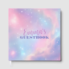 Libro De Visitas Pasado Etéreo Galaxia Cósmica Noche Estrellada