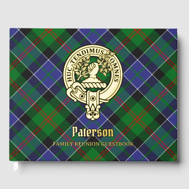 Libro De Visitas Paterson Family Reunion (Anverso)