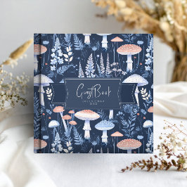 Libro De Visitas Patrón de Boda silvestre y caprichoso ID110