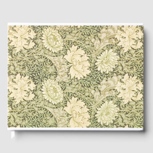 Libro De Visitas Patrón de flores de crisantemo (por William Morris