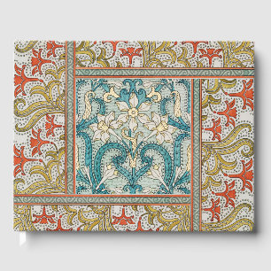 Libro De Visitas Patrón de Narciso Art Nouveau Antiguo Verneuil