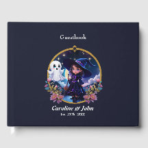 Pequeña bruja con ojos grandes y brillantes.