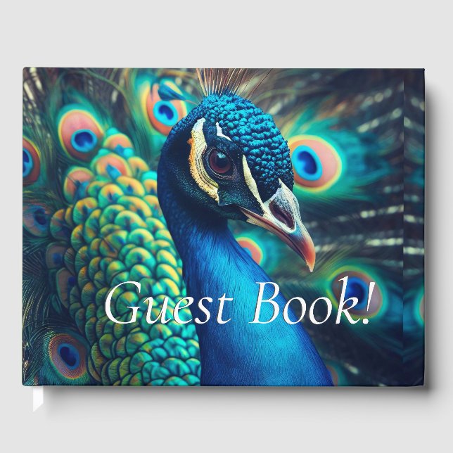 Libro De Visitas Perfil de Peacock (Anverso)