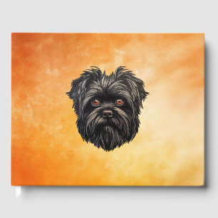 Libro De Visitas Perro mono Affenpinscher Affens Terrier