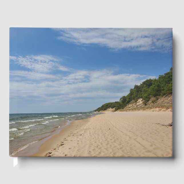 Libro De Visitas Personalizable Lake Michigan (Anverso)