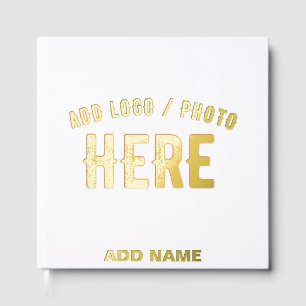LIBRO DE VISITAS PERSONALIZABLE MODERNO ESTILO BLANCO VERIFICADO MA