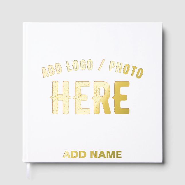 LIBRO  DE VISITAS PERSONALIZABLE MODERNO ESTILO BLANCO VERIFICADO MA (Anverso)