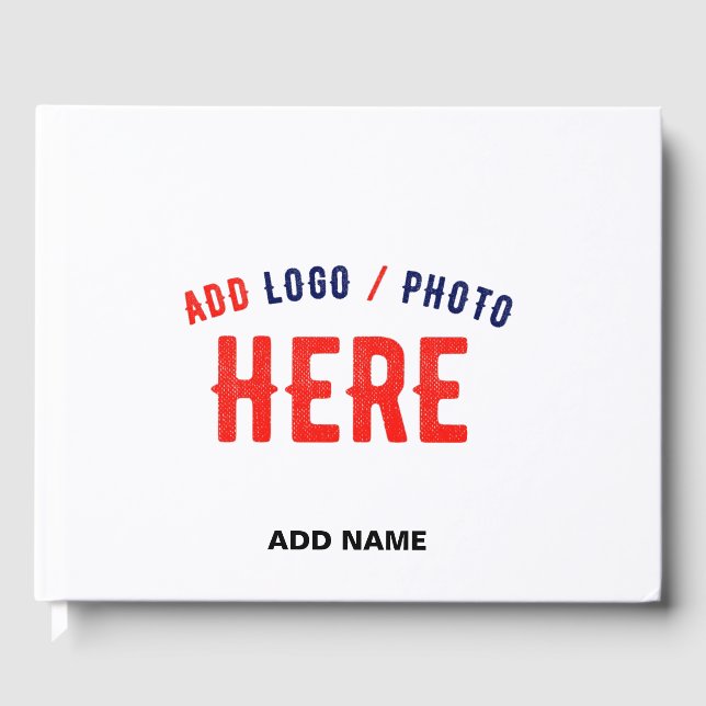 LIBRO DE VISITAS PERSONALIZABLE MODERNO ESTILO BLANCO VERIFICADO MA (Anverso)