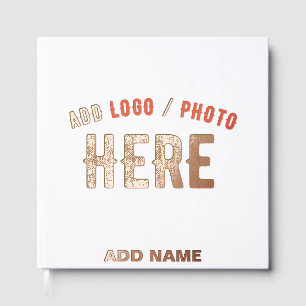 LIBRO  DE VISITAS PERSONALIZABLE MODERNO ESTILO BLANCO VERIFICADO MA