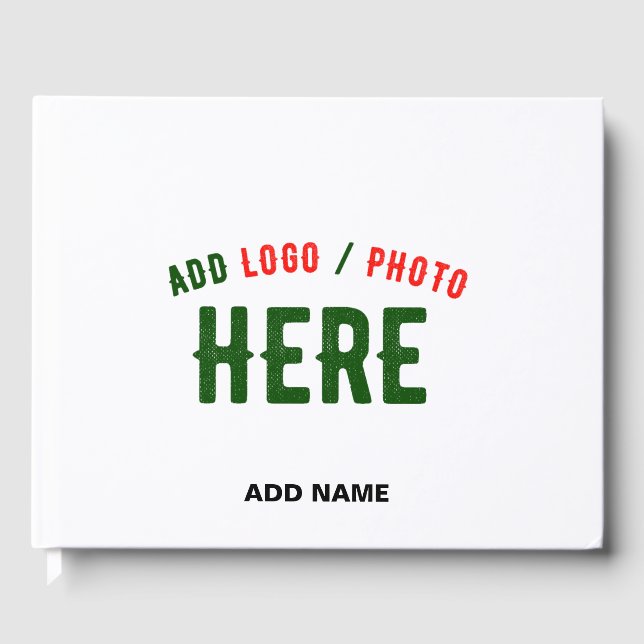 LIBRO DE VISITAS PERSONALIZABLE MODERNO ESTILO BLANCO VERIFICADO MA (Anverso)